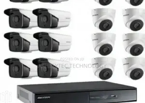 10 Channel CCTV Camera Complete Cameras