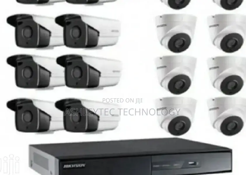 10 Channel CCTV Camera Complete Cameras