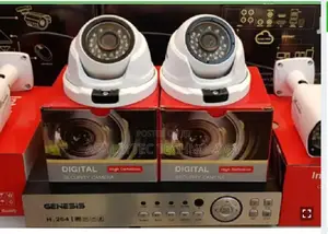 Hikvision 720P 4 Channel DVR 500GB HDD 4 Cameras Dome