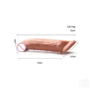 Silicon Rubber Penis Enlargement Cover Condom Extender