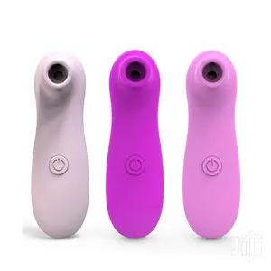 Clitoris Sucker and Nipple Sucker G Spot Vibrator - Pink