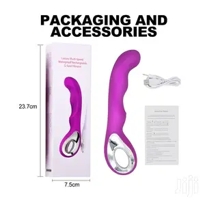 USB Rechargeable Handheld Vibrator Massager 10 Speeds Mode