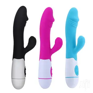 Battery Powered G-spot Silicone Vibrator