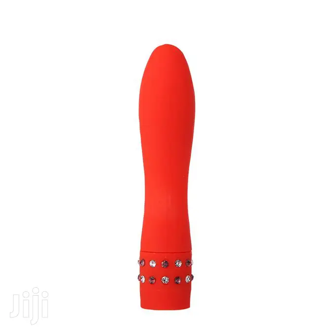 Mini Bullet Vibrator With Diamonds Decorations