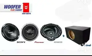New Subwoofers + Cabinet, Free Delivery Within Cbd