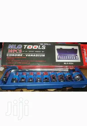 10pcs Chrome Combination Socket Spanner Set With Box Spanner