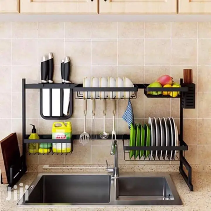 Spacious Dish Rack Over the Sink