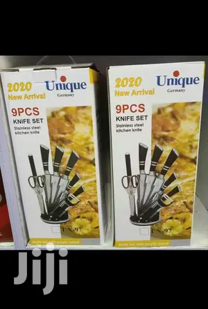 9pc Stainless Steel Knives