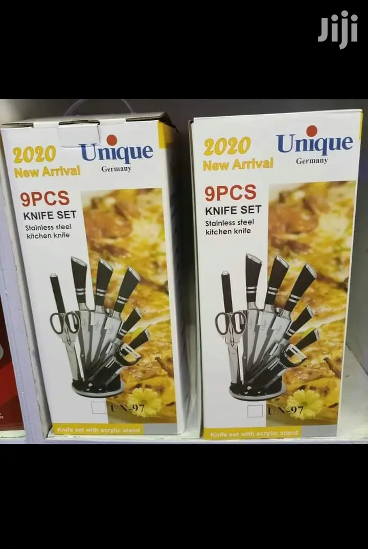 9pc Stainless Steel Knives