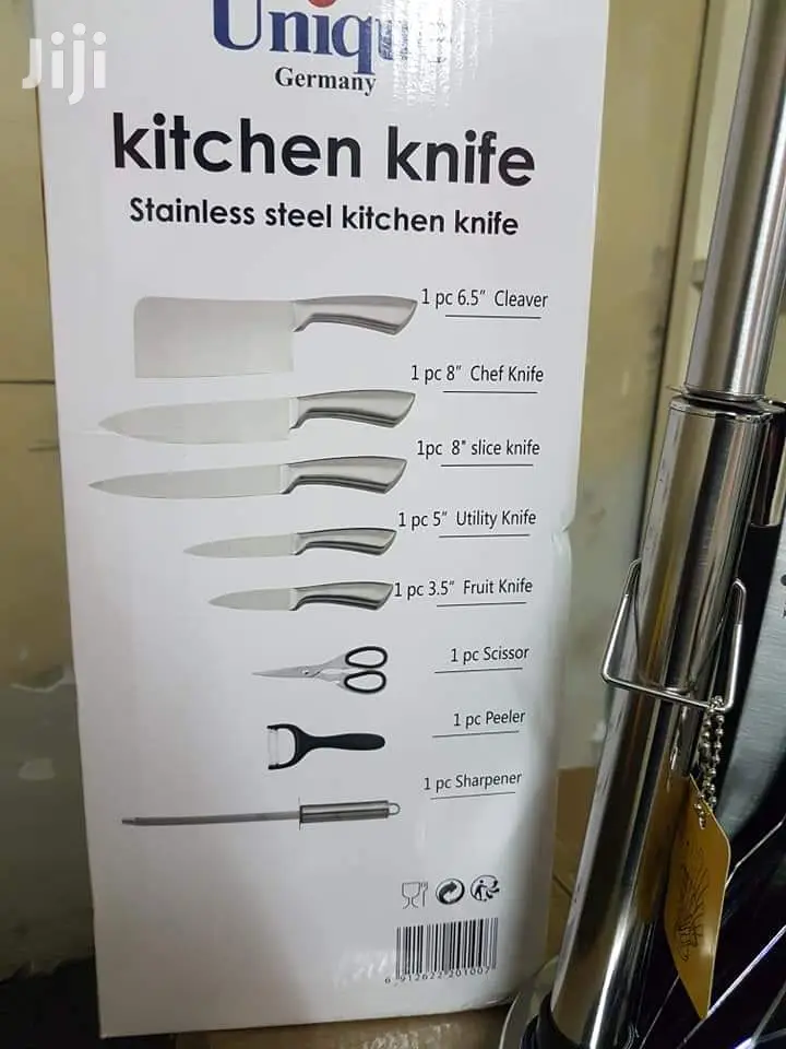 9pc Stainless Steel Knives