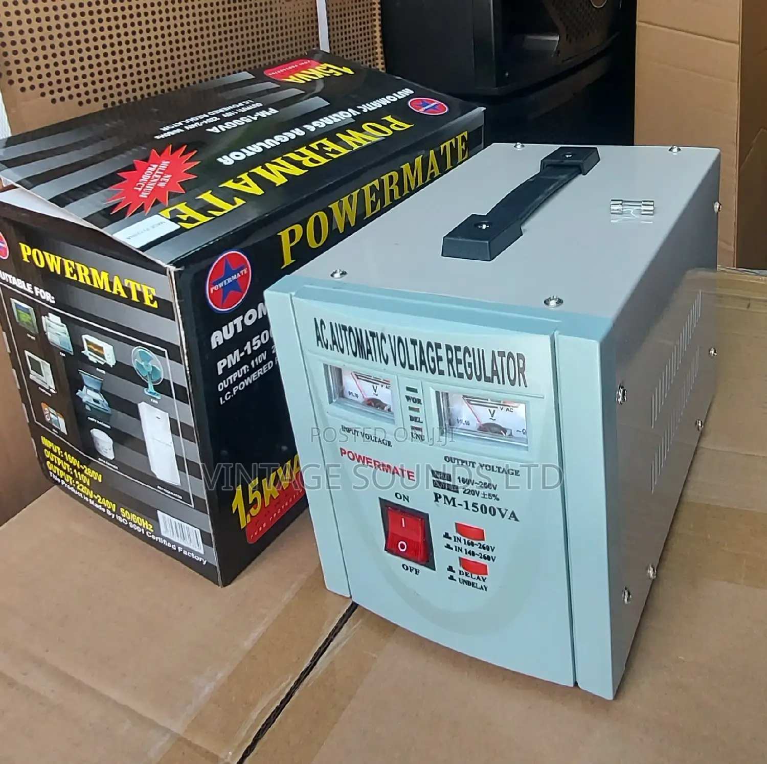 Power Voltage Regulator and Power Stablizer