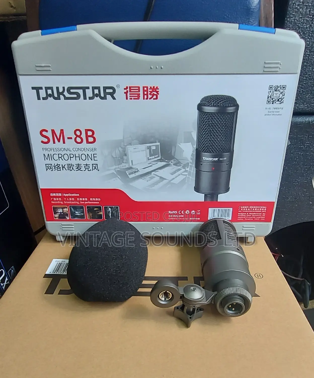 Takstar Sm-8b Studio Condenser Microphone
