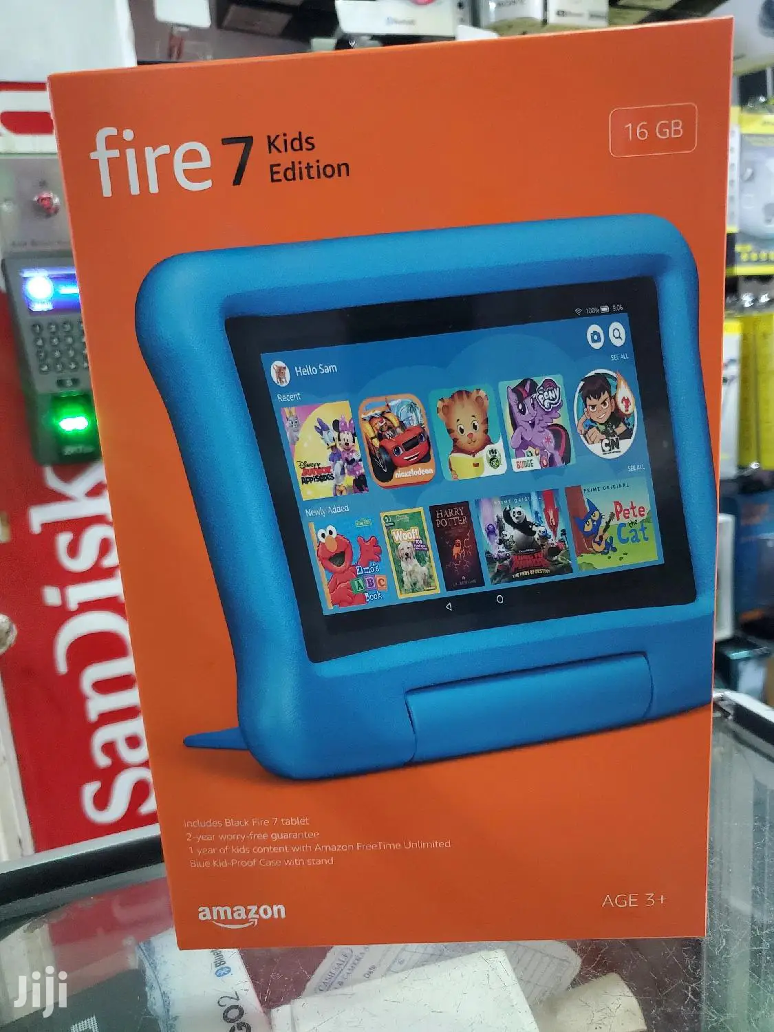 New Amazon Fire HD 7 16 GB Blue