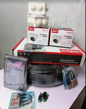 Four 4 Dahua Cctv Cameras Security Surveillance 720p