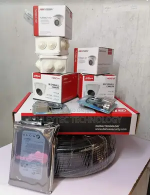 8 Eight 8 Hikvision CCTV Cameras Complete System Setup