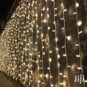 Christmas Warm White Curtain Lights