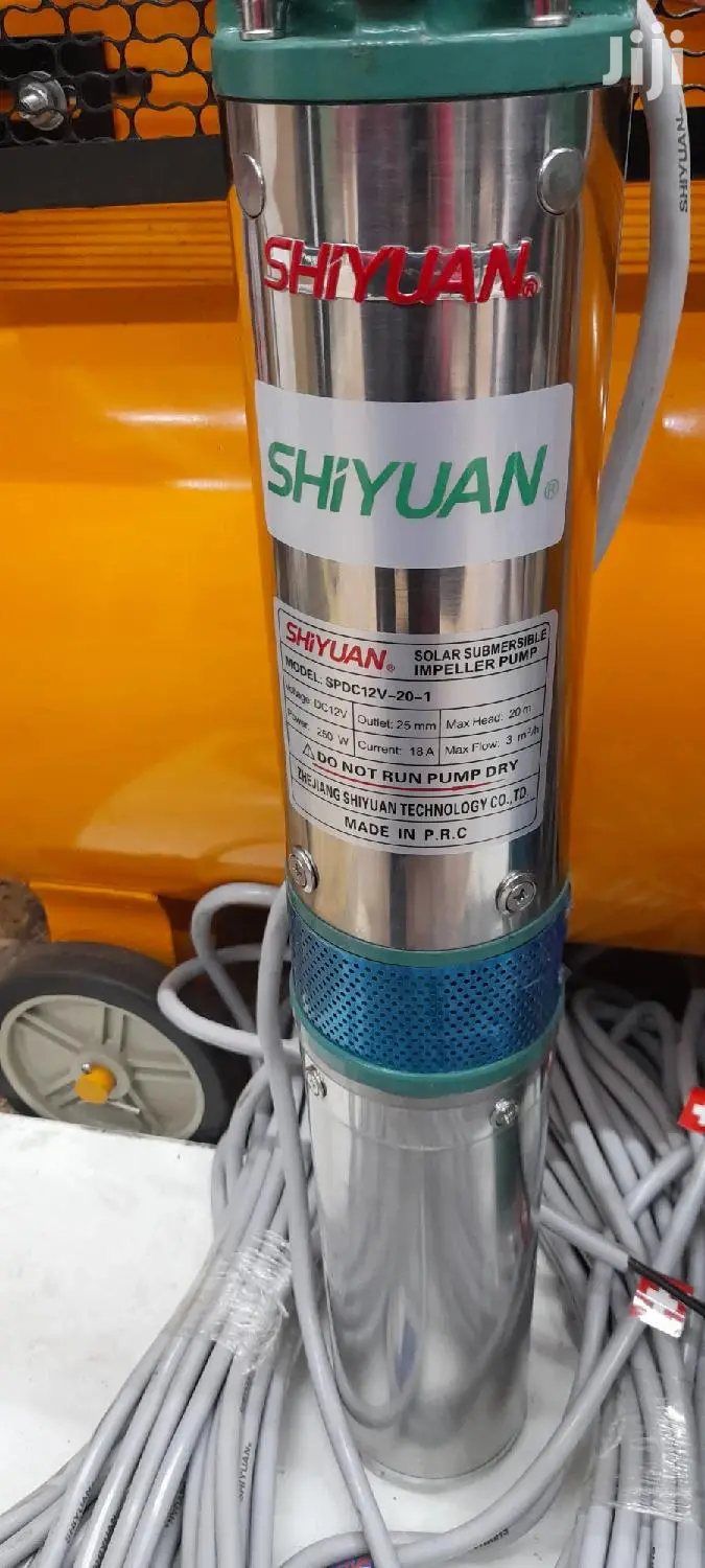 Shiyuan Solar DC Submersible Waterpump 20m 250w