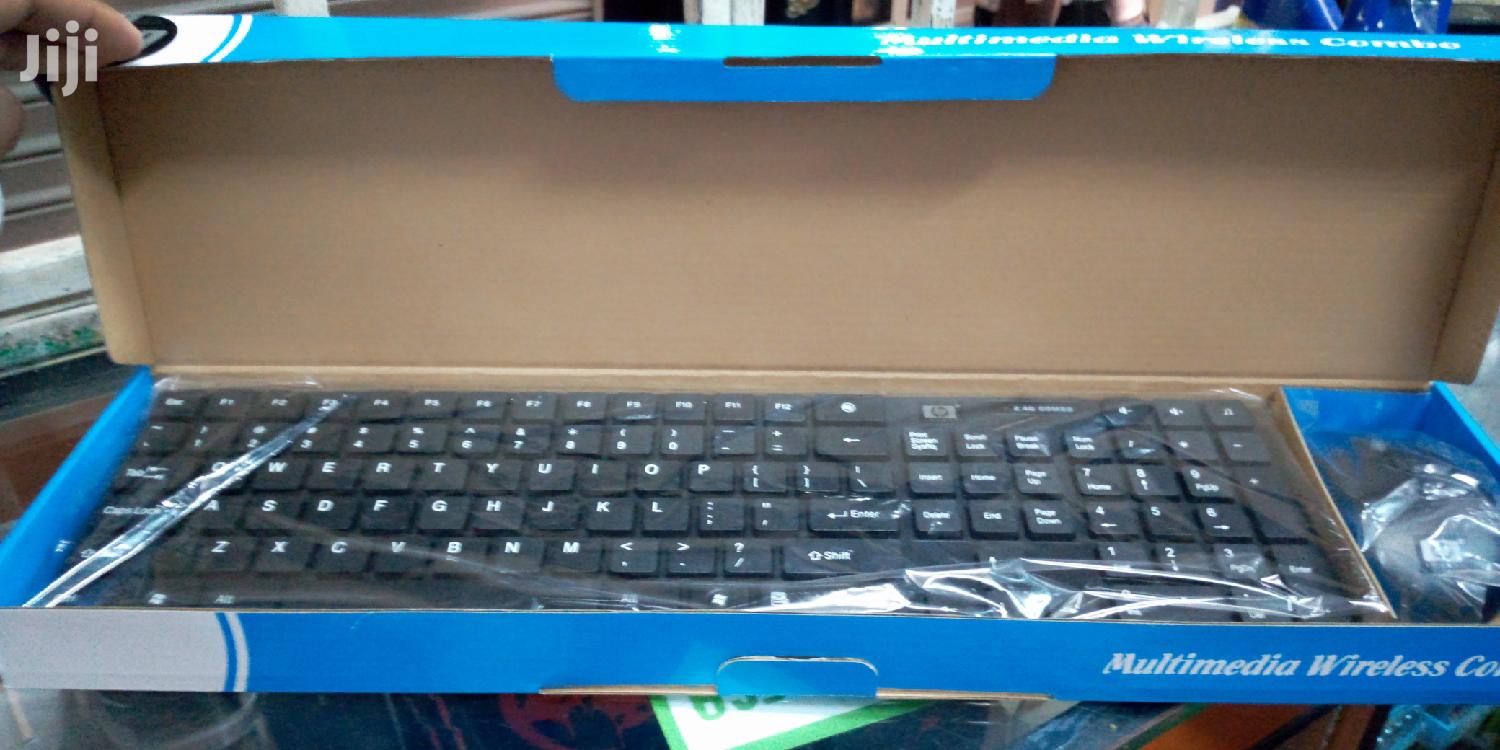 HP Wireless Keyboard.