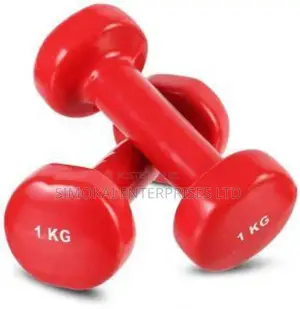 1kg Vynl Dumbells Per Pair