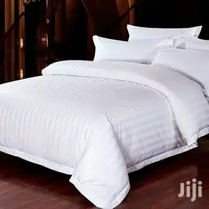 Stripped Cotton Duvet Cover Set