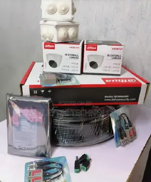 Dahua HI Look 4 Camera CCTV Sales Kit Installation