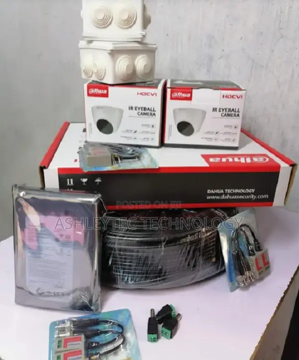 Dahua HI Look 4 Camera CCTV Sales Kit Installation