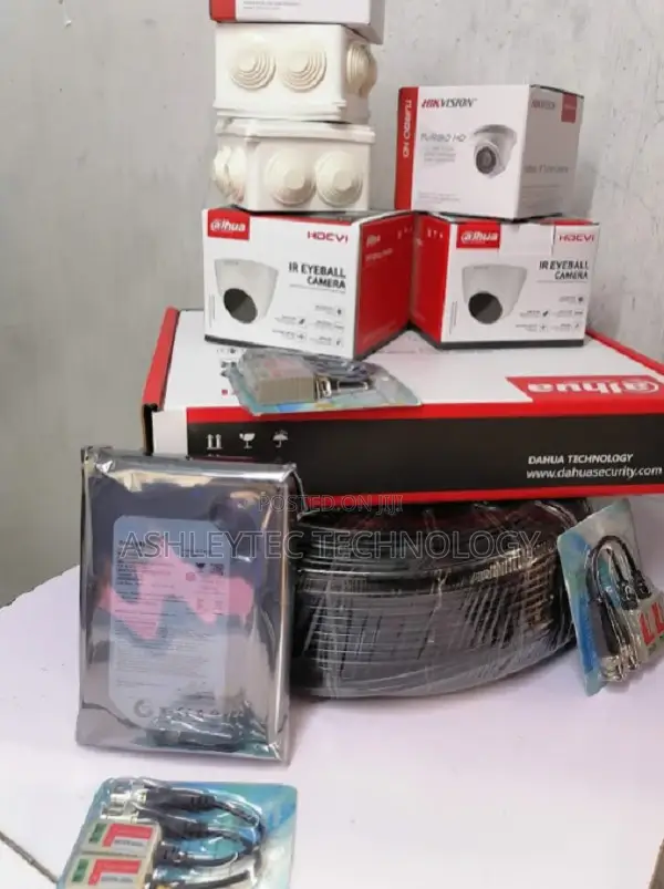 Best Quality Dahua 4 Camera CCTV Sales Kit