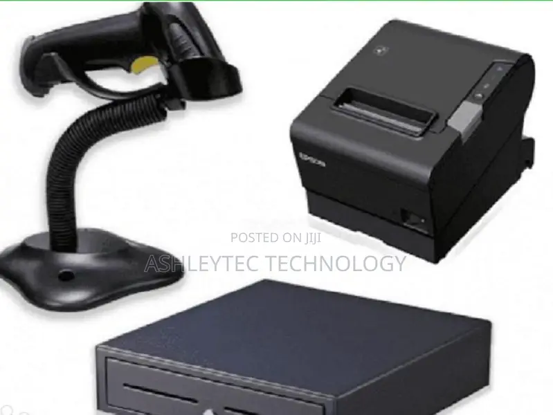 Thermal Receipt Printer,Cash Drawer And Barcode Scanner