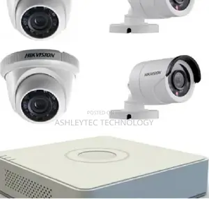 Best Dahua 4 Camera CCTV 2 Bullet 2 Dome 20m IR With Night