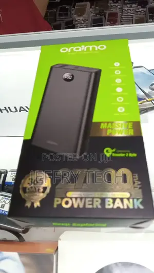 Oraimo Dual USB Port 27000mah Power Bank Fast Charging
