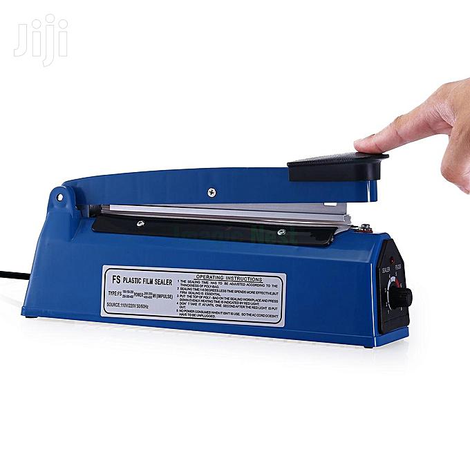 Impulse Heat Sealer 100mm 10cms Blue