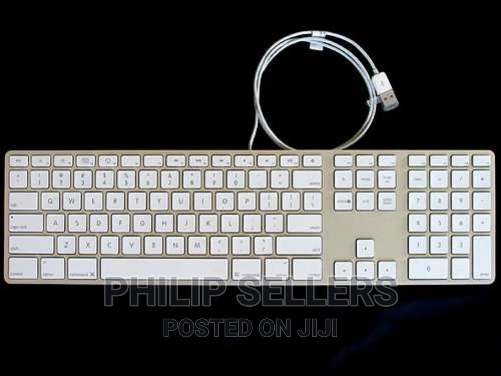 Apple With New Wired Aluminum Keyboard