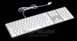 Apple With New Wired Aluminum Keyboard