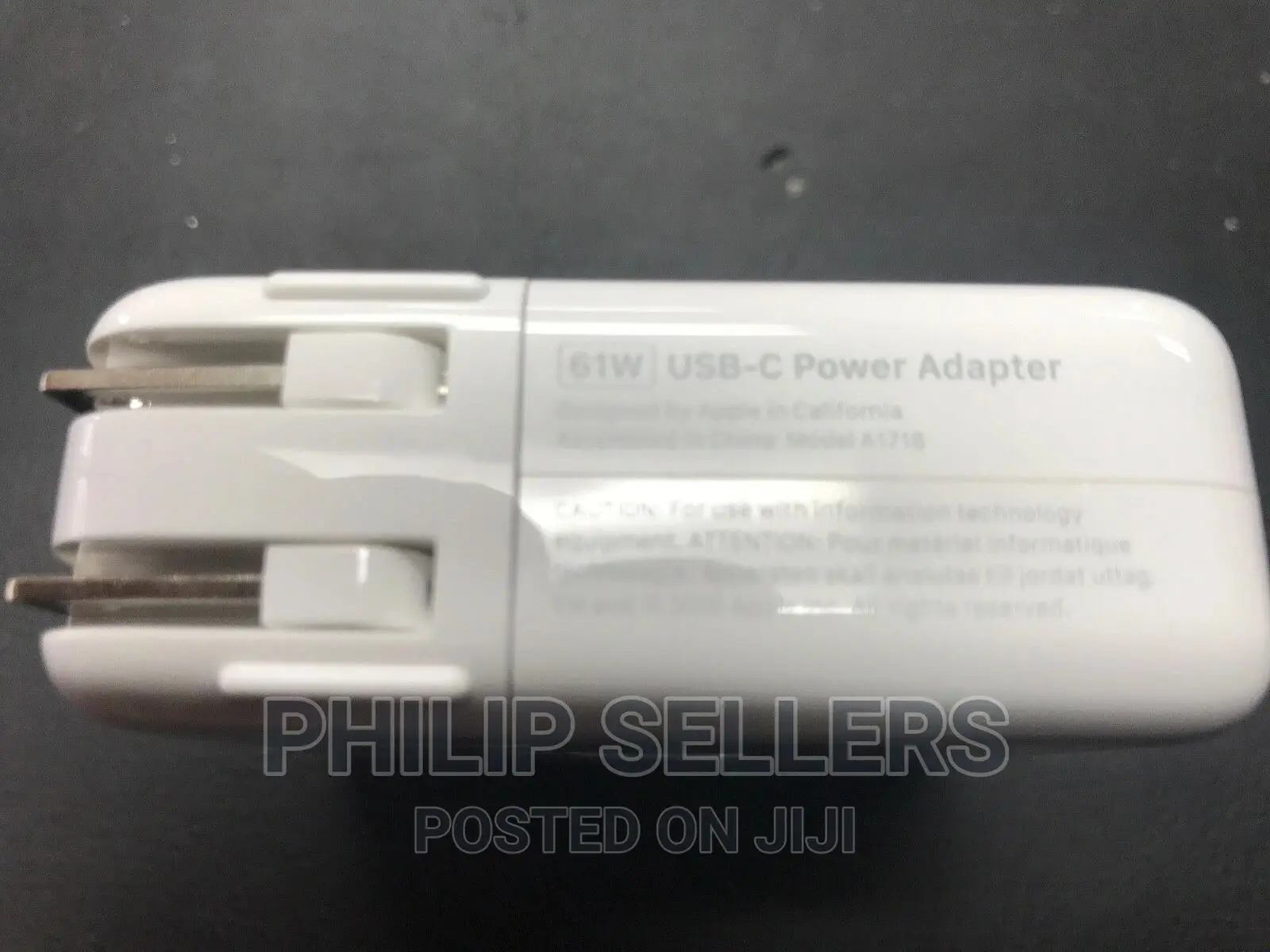 Genuine APPLE Macbook Pro 61W USB-C Power Adapter Charger
