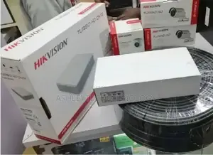 CCTV Package DVR 4 Channel 3 HD Cameras Dahua Hi Look