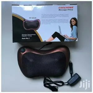 8 Roller Heat Electric Massage Pillow Home Car Dual Use