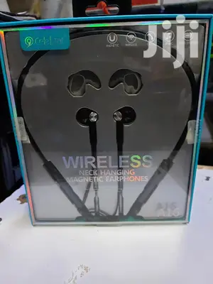 Celebrat Wireless Neckhanging Magnetic Earphones.