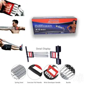 3 In 1 Spring Chest Expander Hand Grip Strengthener