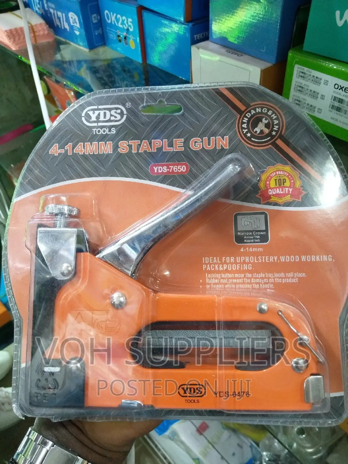 Hand Stapler With Pins