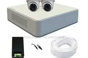 2 CCTV Camera Complete System Set Package