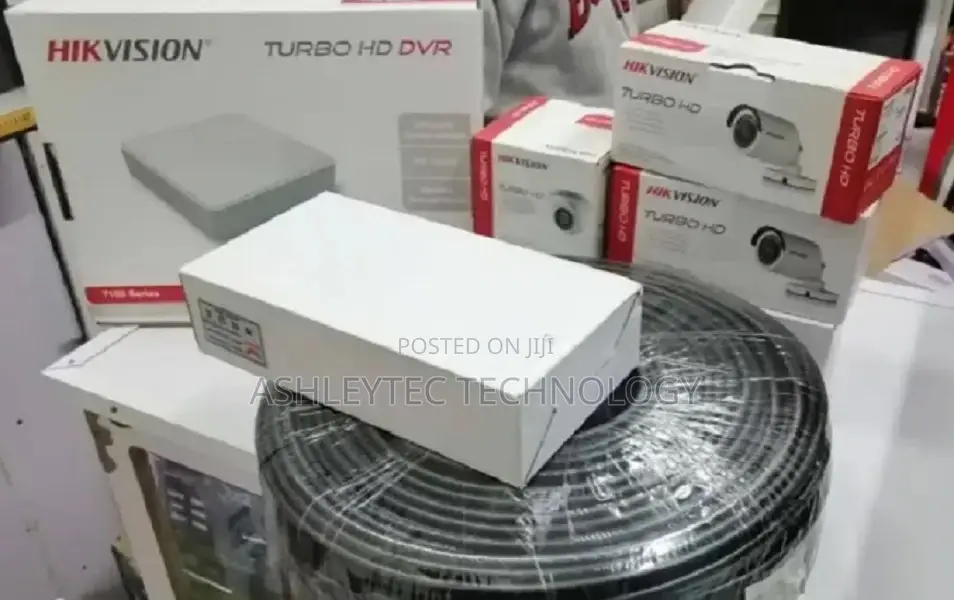 7 Channels Hikvision Cctv Cameras