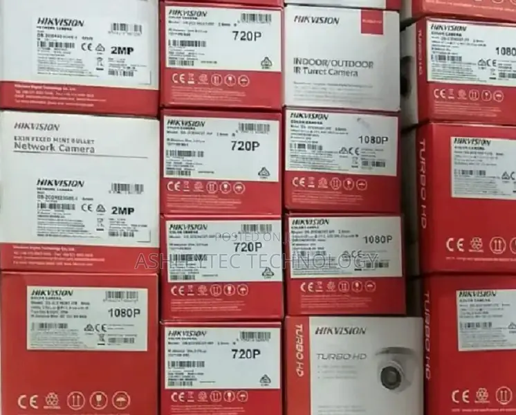 Four CCTV Cameras Surveillance Complete System Kit Package