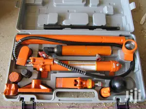 10ton Power Hydraulic Jack Air Pump Lift Body Frame Repirkit