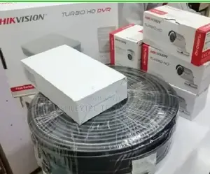 Hikvision 8 CCTV Cameras Kit And DVR With 1 TB Hard Disk