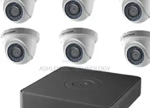 Eight Hikvision CCTV Cameras Security Surveillance Complet