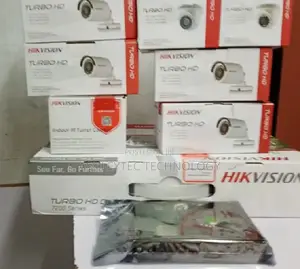 8-camera Pack CCTV KIT, 500gb Harddisk With 100m Coaxial\