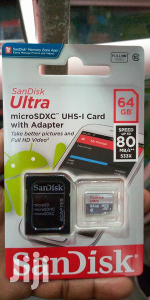 64GB Memory Card.