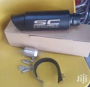 New Sc Project Motorbike Exhaust With Back-Fires