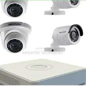 TOP Hikvision 4 Camera CCTV 4 Dome 20m IR With N