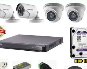 Four 4 Cctv Camera Full Set Sale